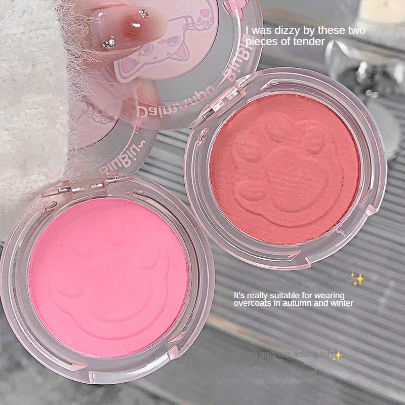 Single Colour Blush PaletteMatte Natural Blush ClayFacial Highlighting & ContouringBlush CreamMakeup