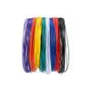 10 Meters 18AWG Wire PVC Electronic Cable Soft Silicone Rubber Insulated Flexible UL3135 Electron LED Lamp Lighting Cable