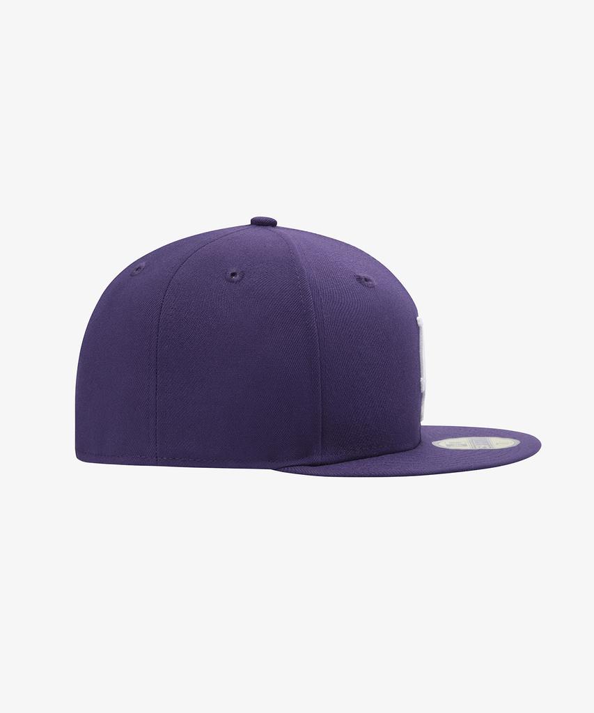 NEW ERA Mlb La Dodgers Basic Fitted Cap Purple 15131699