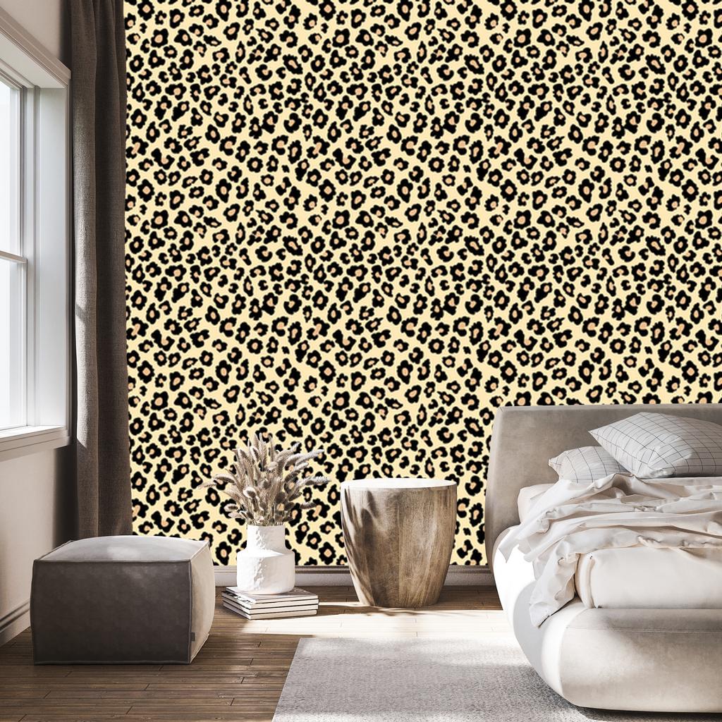 Animal Skin Wallpaper Brown, Beige, Cream and Ochre 50x1000