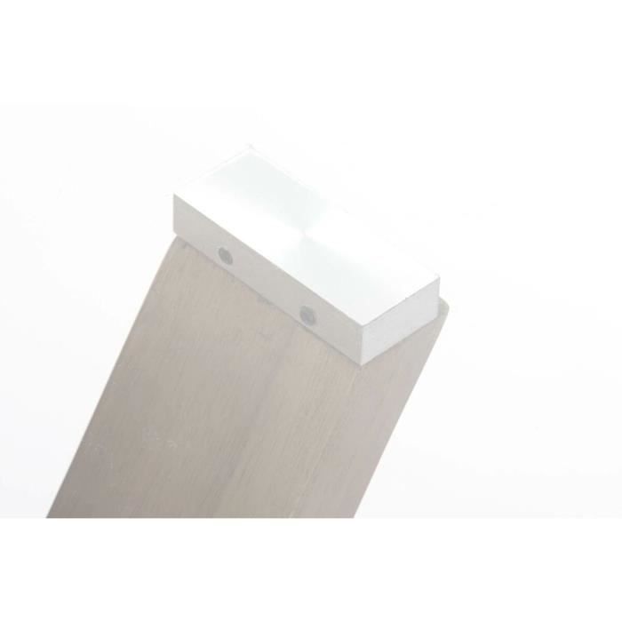 Table basse style item home - item home - Moderne marron clair - Transparent noyer - Verre - Table café 130 cm