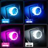 1x Mini USB Nachtlicht Atmosphärenlicht RGB LED Augenschutz Plug & Play Auto Innenraum Ambienteleuchten Party Computer Dekoration