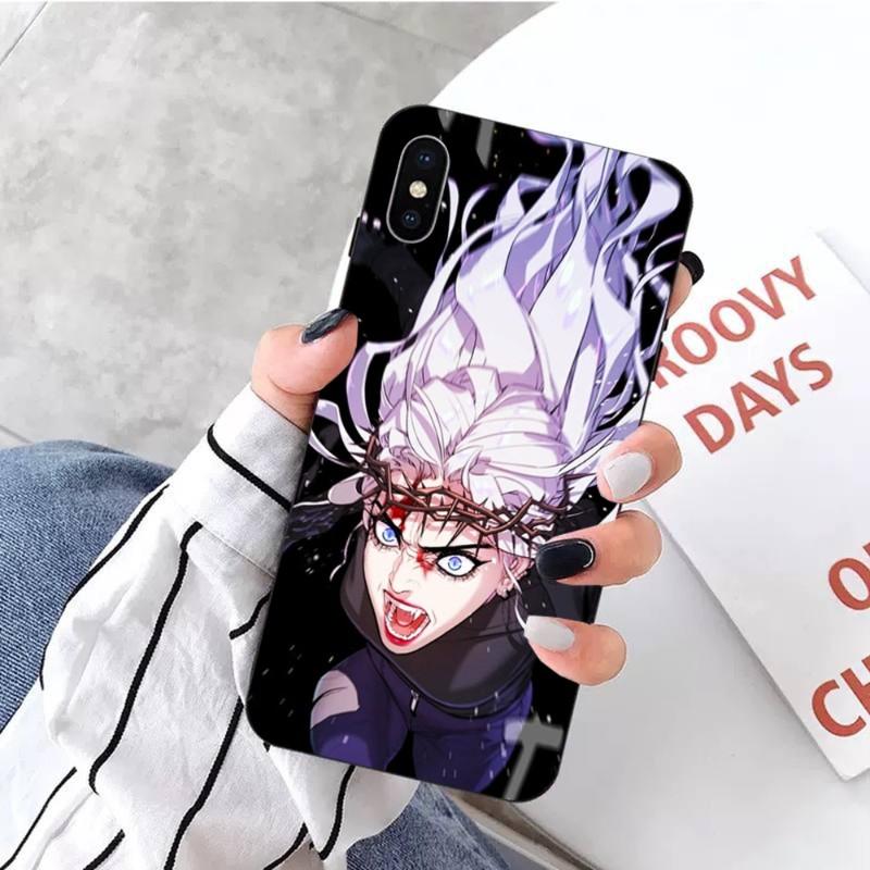 Hayan Park Phone Case For IPhone 14 13 12 11 XS X 8 7 6 Plus Mini Pro Max SE 2022 Soft Black Phone Cover