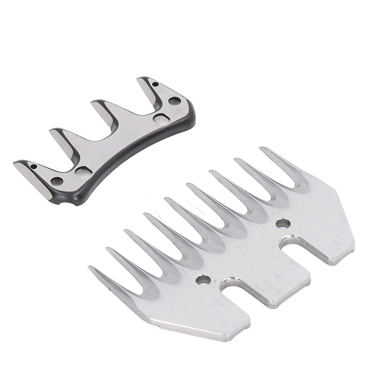 

Электрические ножницы для овец, высокоуглеродистая сталь, 9 зубьев, острый, износостойкий, шерстяной гребешок, лезвие