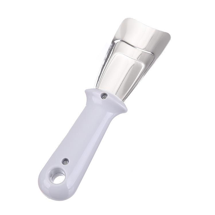 

Household Stainless Steel Ice Remover Refrigerator Ice Scraper Household Cleaning Small Tool Ice Shovel Defrosting Shovel S серый