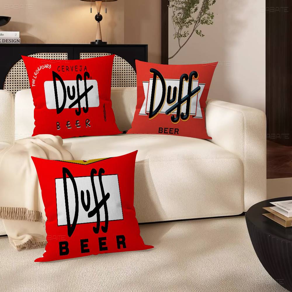 Ft D-Duffs Bier Personalisiertes Kissen Staubschutz Schlafzimmer Kinder Party Dekoration Kissenbezug Geburtstag Kinder Geschenk