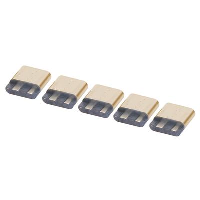 5 шт. Роз'єм USB Type-C 3.1 Type-C 2Pin для пайки дротом Гніздо Прямий для порту зарядки мобільного телефону Гніздо для зарядки Інтерфейс
