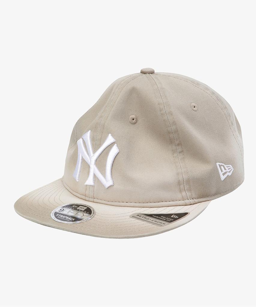 NEW ERA Mlb New York Yankees Faded Wash Retro Crown Strapback Pebble