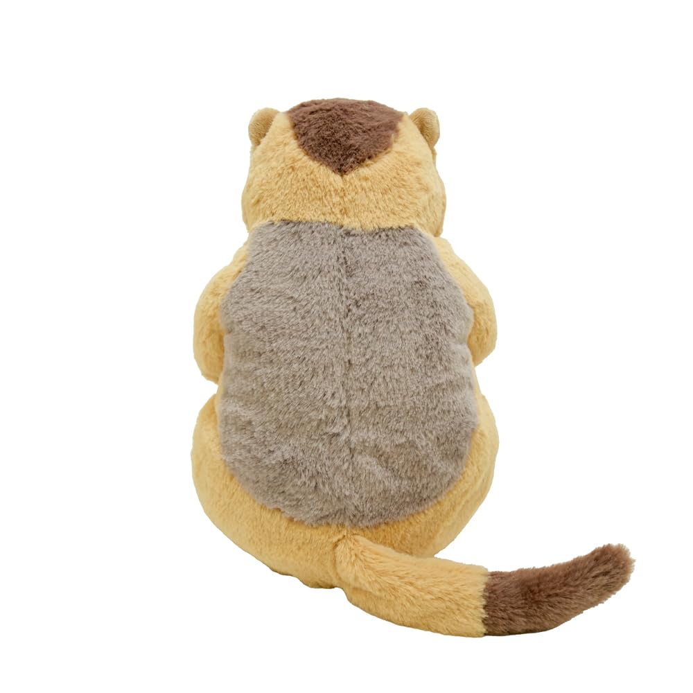 Sunlemon Fluffies Marmot M 15.5 x 25 x 22cm Plush Animal Cute Animal P-1903