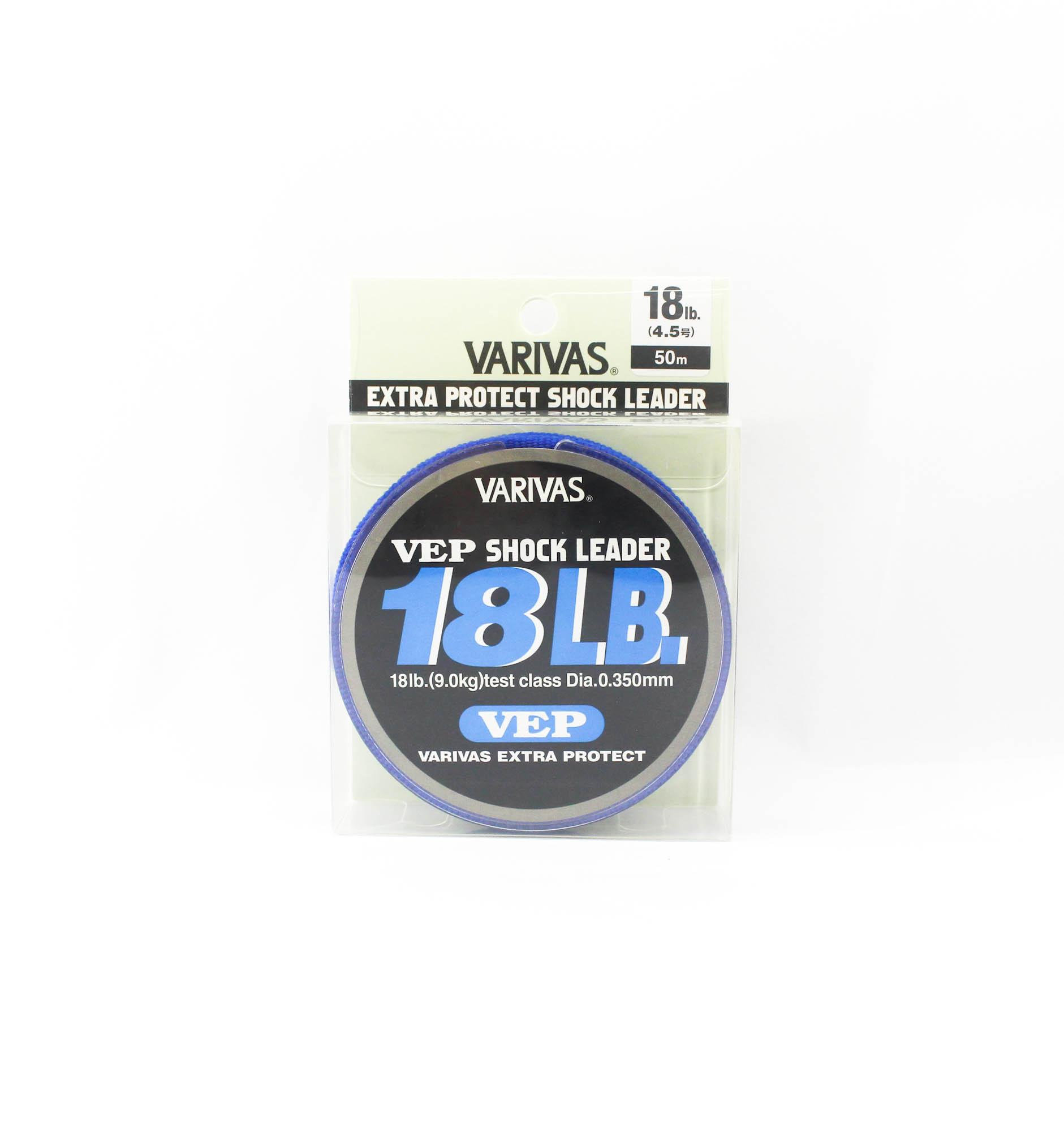 

Varivas Nylon VEP Shock Leader Line 50m 18lb (9954) чистый