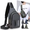Crossbody Bag Men's Trend Joker Fashion Pocket Sports Multi Functional Chest Bag New One Shoulder Small Backpack Women.