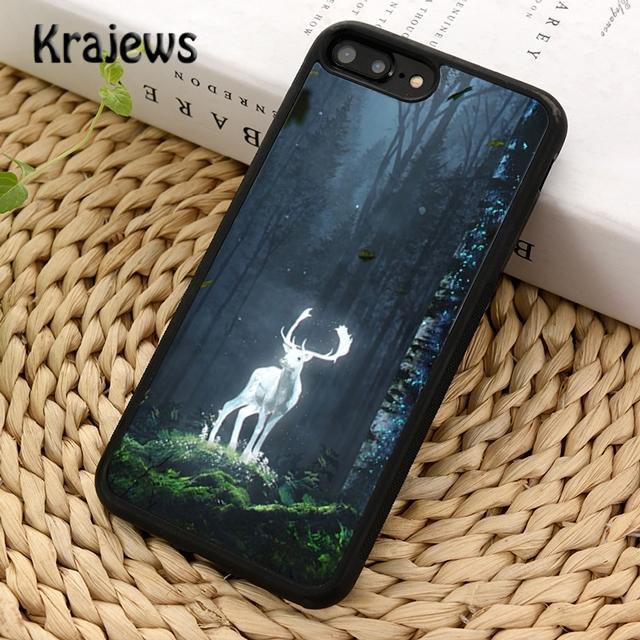 Husa de telefon moale Krajews Deer pentru iPhone 14 5s 6s 7 8 plus X XR XS 11 12 13 pro max Samsung Galaxy S21 S22 ultra