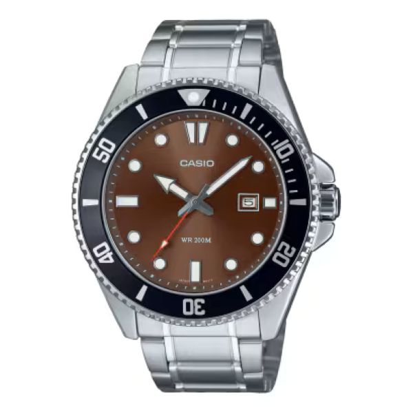 

CASIO MDV-107D-5A Standard Analog Stainless Steel 200M Men’s Watch