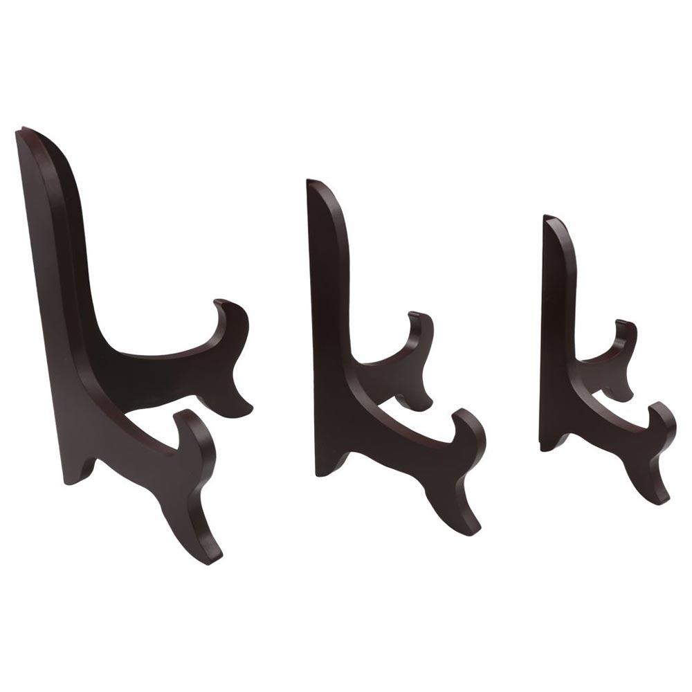 Artwork High End Photo Home Decor Picture Decorating Base Picture Frame Holder Wooden Bracket Display Stand Plate Holder