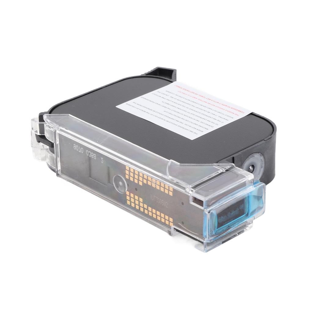 42ML Handheld Printer Ink Cartridge Rapid Drying Inkjet Printer Cartridge Replacement 12.7mm Black