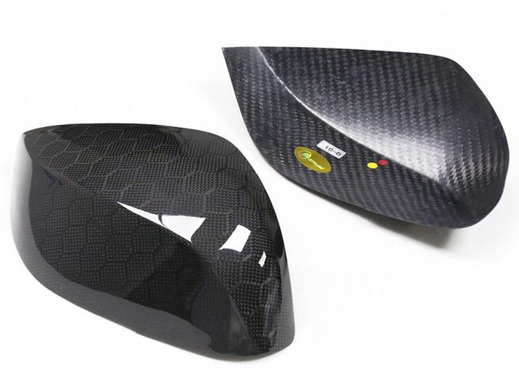 Compatible with Infiniti Q50L, Q60, QX30 Carbon Fiber Rearview Mirror Cover
