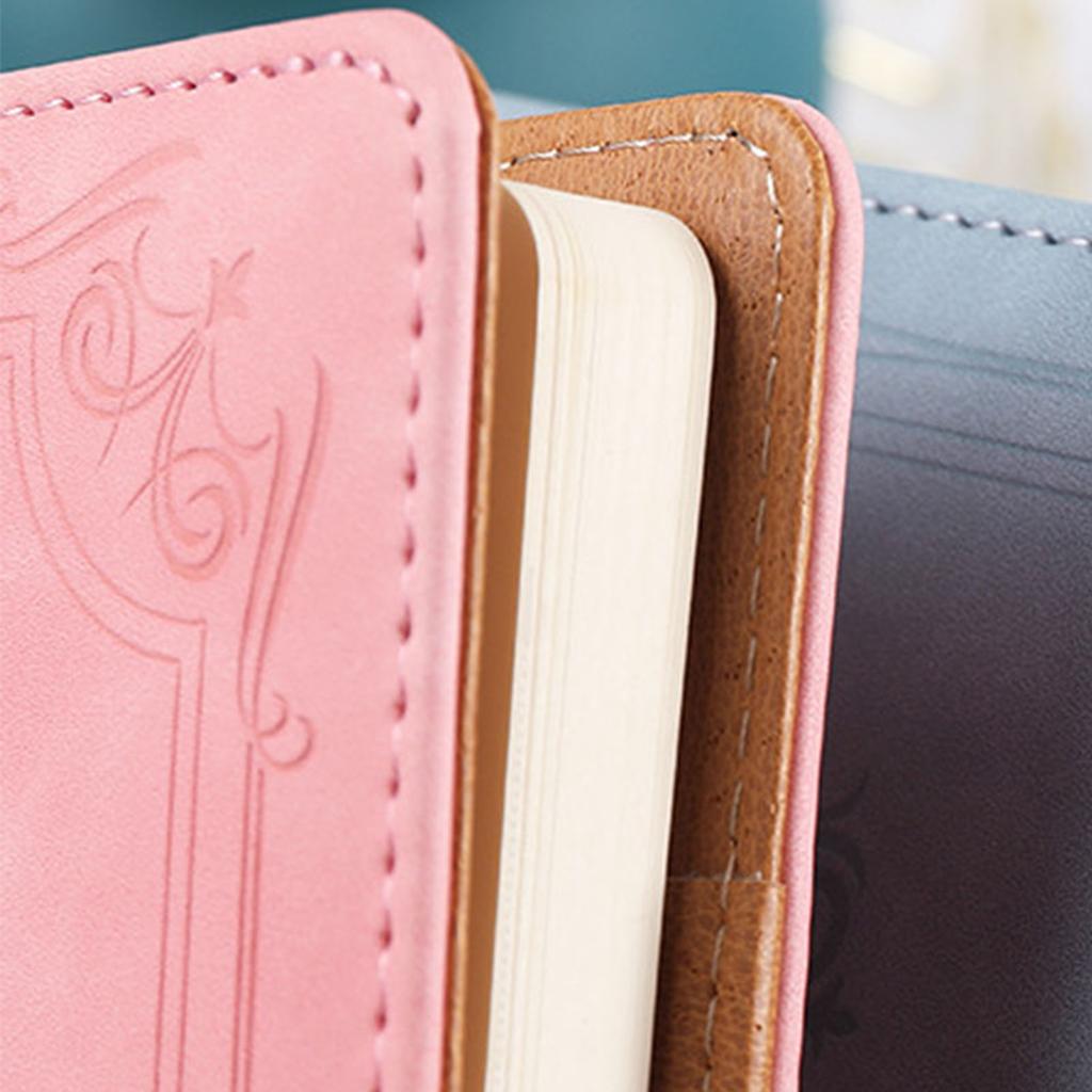 Lock Journal Safe Waterproof Artificial PU Leather Password Lock Notebook with Pen Slot for