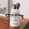 Moai Statue Eyeglass Holder Desktop Organizer With Multifunctional Storage For Home Office Decor