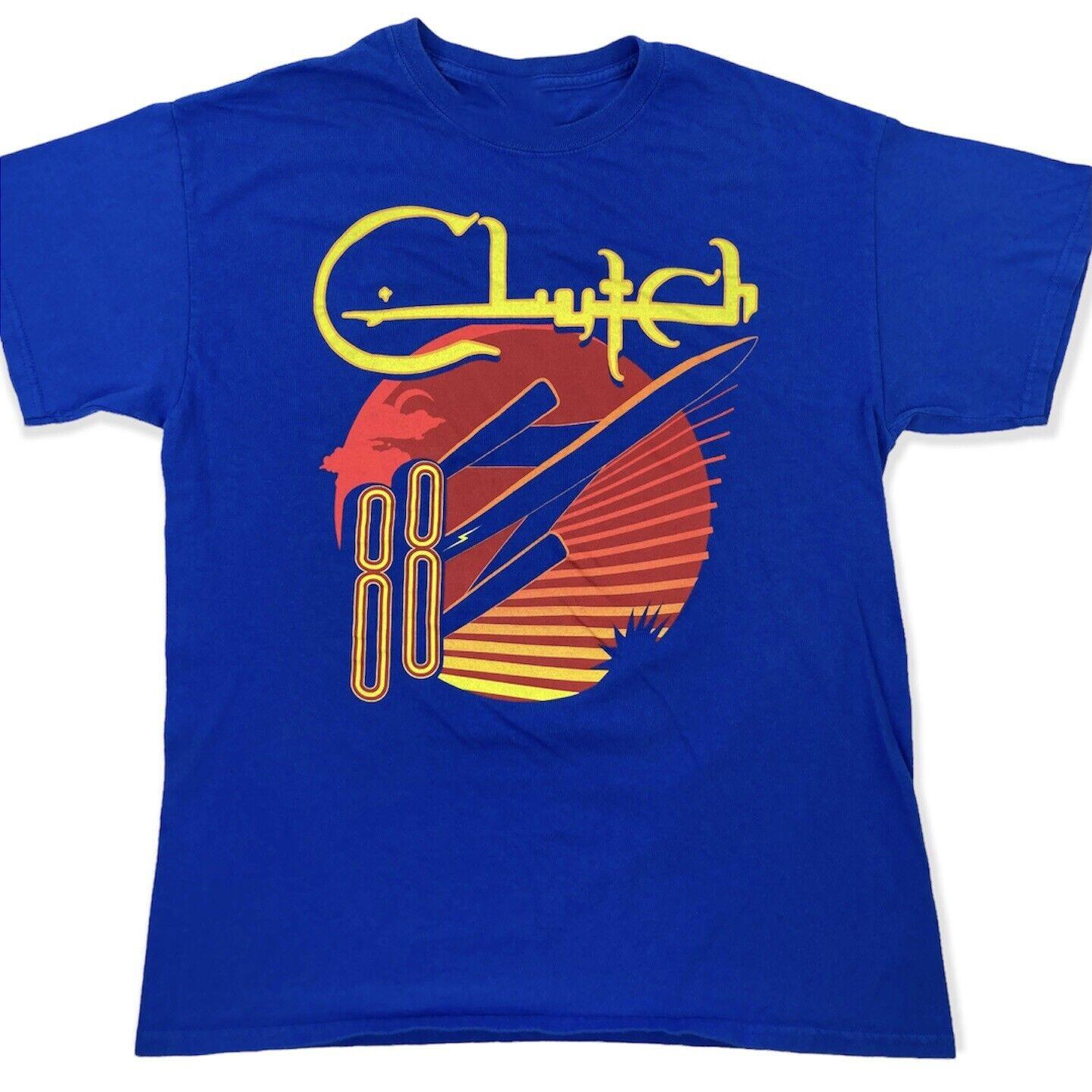 

26 Rare Collection Clutch Tour Band Gift For Fan S to 5XL Blue T-shirt TMB1990 Unisex T-Shirt XXXL