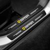4Pcs Car Door Sill Protection Sticker Anti-scratch Carbon Fiber Door Sticker For Ferrari Roma 488 Portofino F8 Roma Spider SF90 TH6