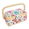 Kit Included Fabric Sewing Basket Storage Box Design Crafting Storage Box  For Kids