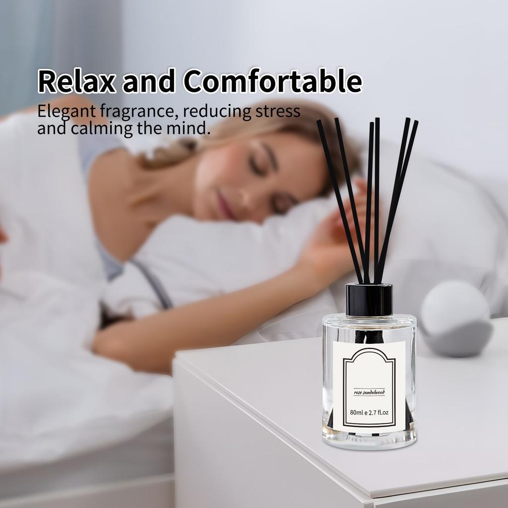 Odorizant pentru interior cu parfum din lemn de santal pentru aromoterapie pentru interior pentru a preveni mușcăturile de țânțari Aromaterapie 80 ml
