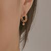 BONAFIDE JEWELRY Solid Ball-Up Hoop Earrings