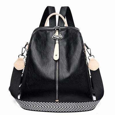Backpack Fashion Korean Version of All Soft Leather Female Backpack Large Capacity Female Travel Bag
