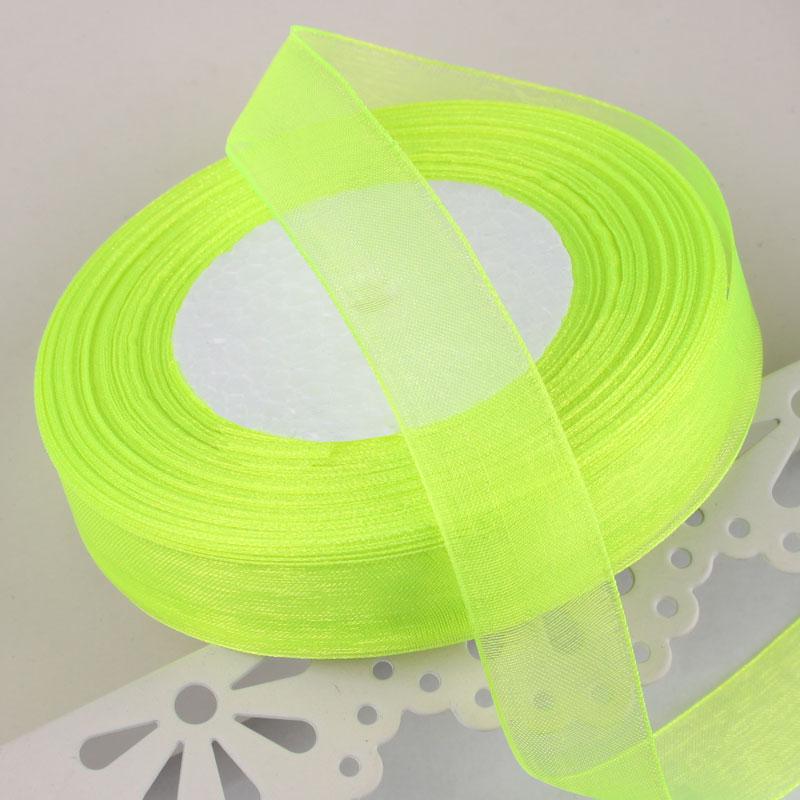 2cm Transparent Gauze Ribbon for Gift Boxes, Cake Decorations, Headbands, and Dance Streamers