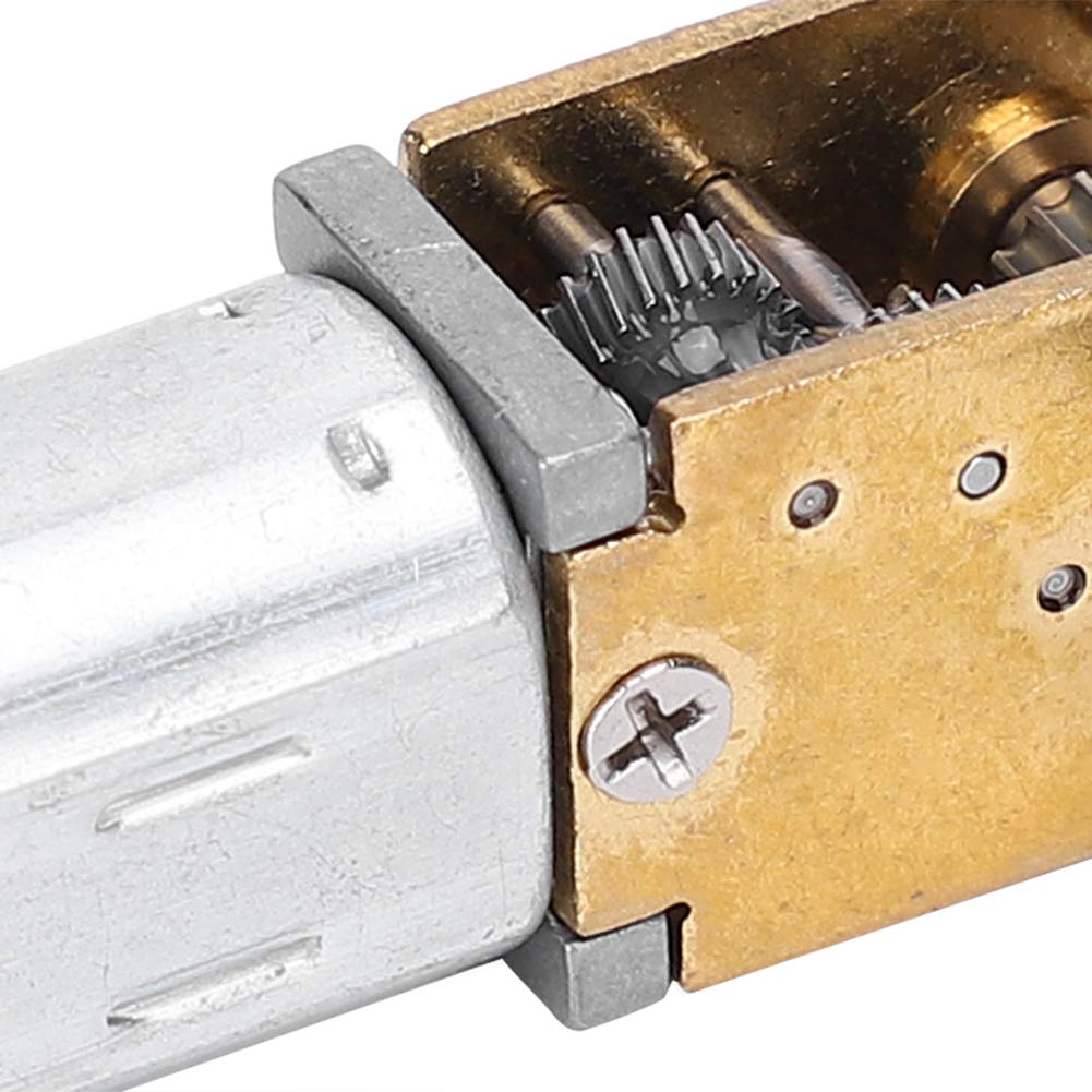 Dc Motor, Mini Gear Motor Gear Motor Small Dc Motor Micro DC Geared Electric Motor Micro Gear Reducer Brush DC Motors Electronic Devices 1218GEN20