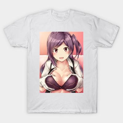 T Shirt Women Anime Girl Harajuku Print Kawaii Tshirt Summer Short Sleeve Female T-Shirt Top Tee