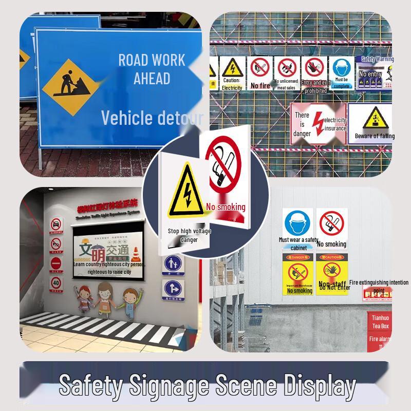 Acrylic Electrical Safety Warning Sign - Follow Operating Procedures