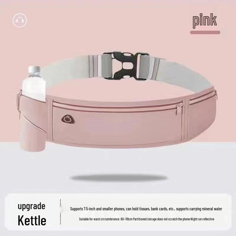 Unisex Waterproof Multi-Pocket Running Waist Bag for Outdoor Sports
