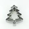 Exklusives Weihnachtsbaum Ausstechformen-Set aus Edelstahl - 3 Stück