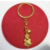 Fengshui Lucky Turtle Pendant Japan Sensoji Temple Golden Tortoise Keychain Money-biting Turtle Ornaments Decor Longevity