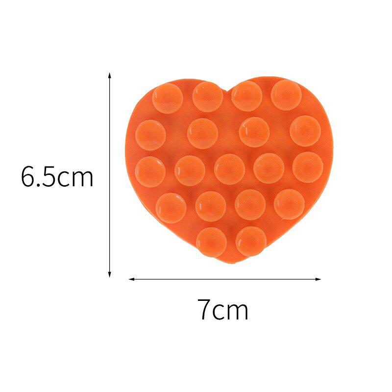 1Pc Backed Adhesive Sucker Pad For Fixed Pad Double Side Silicone Suction Pad For Mobile Phone Fixture Suction Cup