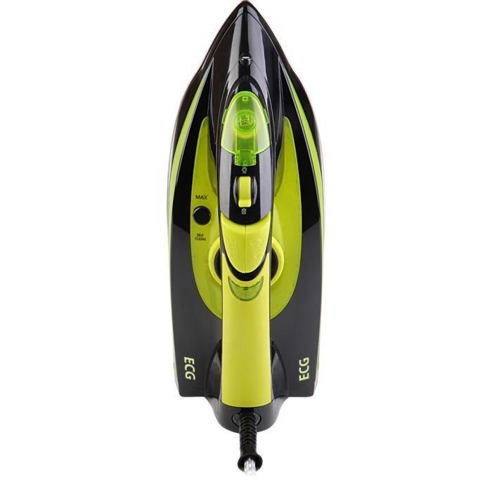 Fer à vapeur - ECG - NZ 280 - Semelle en anodilium - 2600 W - Réservoir 0,330 L