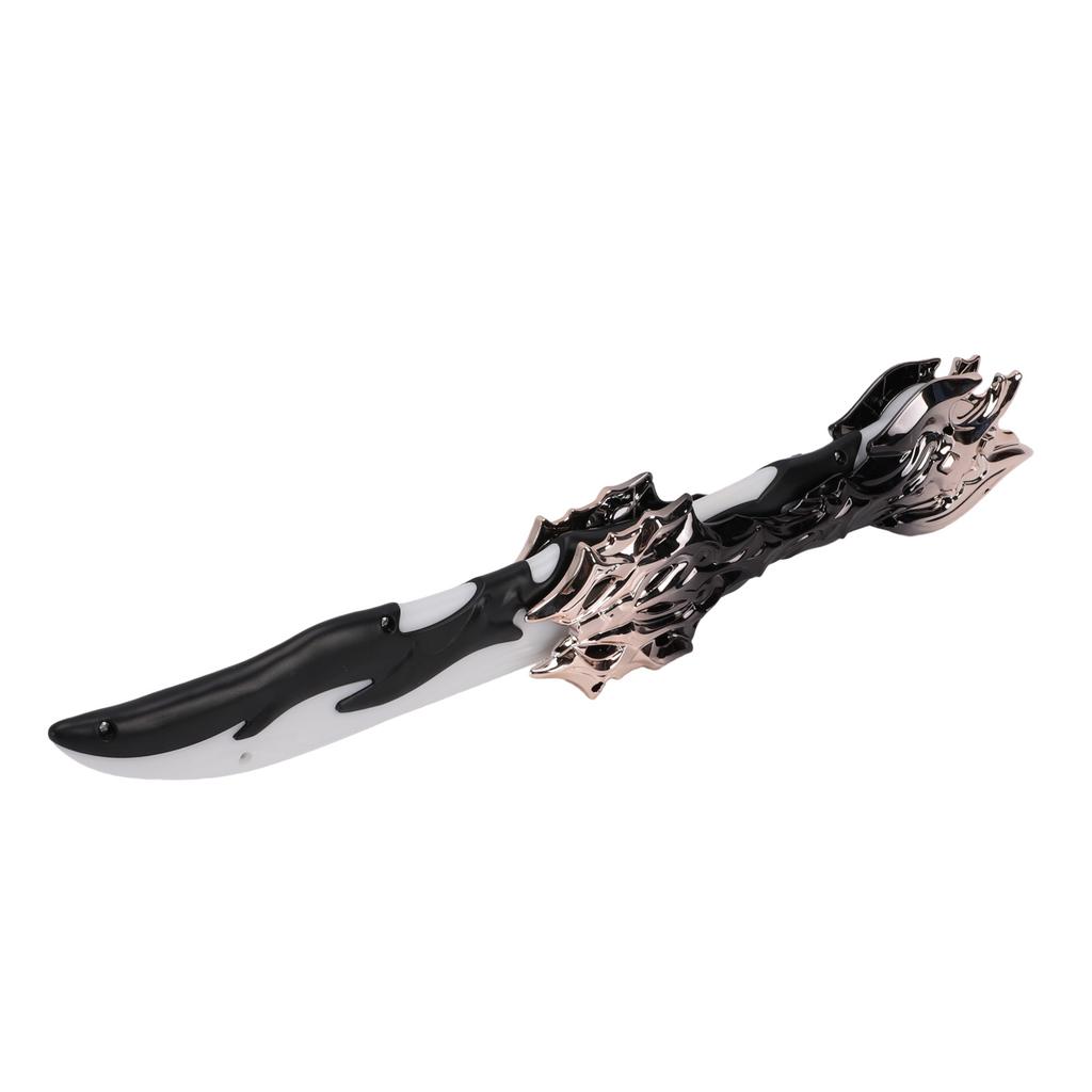 Light Up Sword Foldable Rechargble Color Changing LED Light Up Sword Toy with Sound Effect
