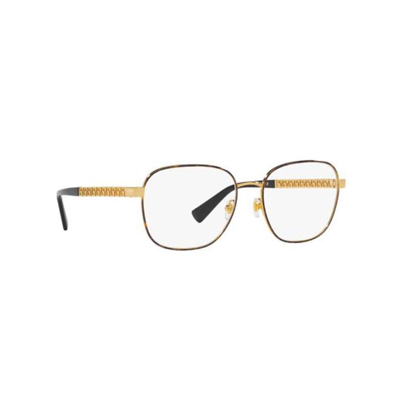 Versace Decorative details Metal Irregular Optical frame Women's Gold 7976402 VE12901499-gold 56