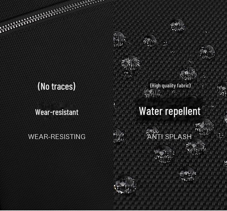 Men's High-End Genuine Leather Large Capacity Laptop Backpack for Business and Travel