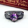 Sace Gems Classic Copper Alloy Zircon Ring Ladies Jewelry Wedding Promise Party Gift