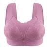Big red natal year, beautiful back gathering, large size lace, double breasts, anti-sagging underwear adjustment, mother women's bra cover