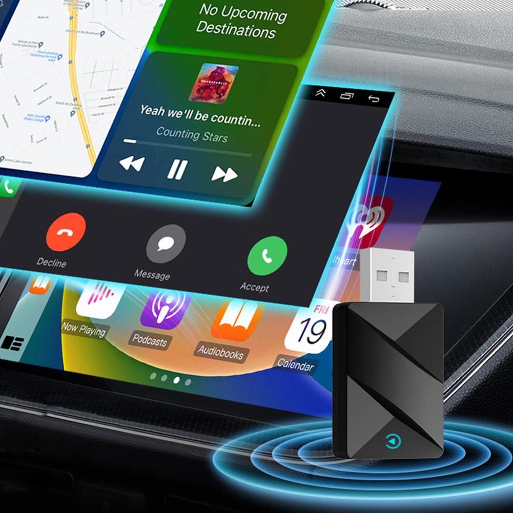 Wired To Wireless Carplay & Android Auto Car Intelligent Systems USB Auto Connect for OEM Wired CarPlay Android Auto Car Systems