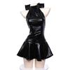 Erotic Small Sexy PU Bodycon Black [SENMHS] Sexy, Lingerie, Extreme, Breasts, Cute, Leather-Look Costume, Bondage, Lingerie, Enamel, PVC, Queen,