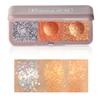 Keyboard Fingertips Three Color Mashed Potato Eyeshadow Fairy Palette Earth Moonlight Mochi Eyeshadow Palette