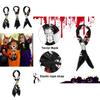 Halloween Costume Accessory Ghost Festival Dress-up Prop With Skull Design