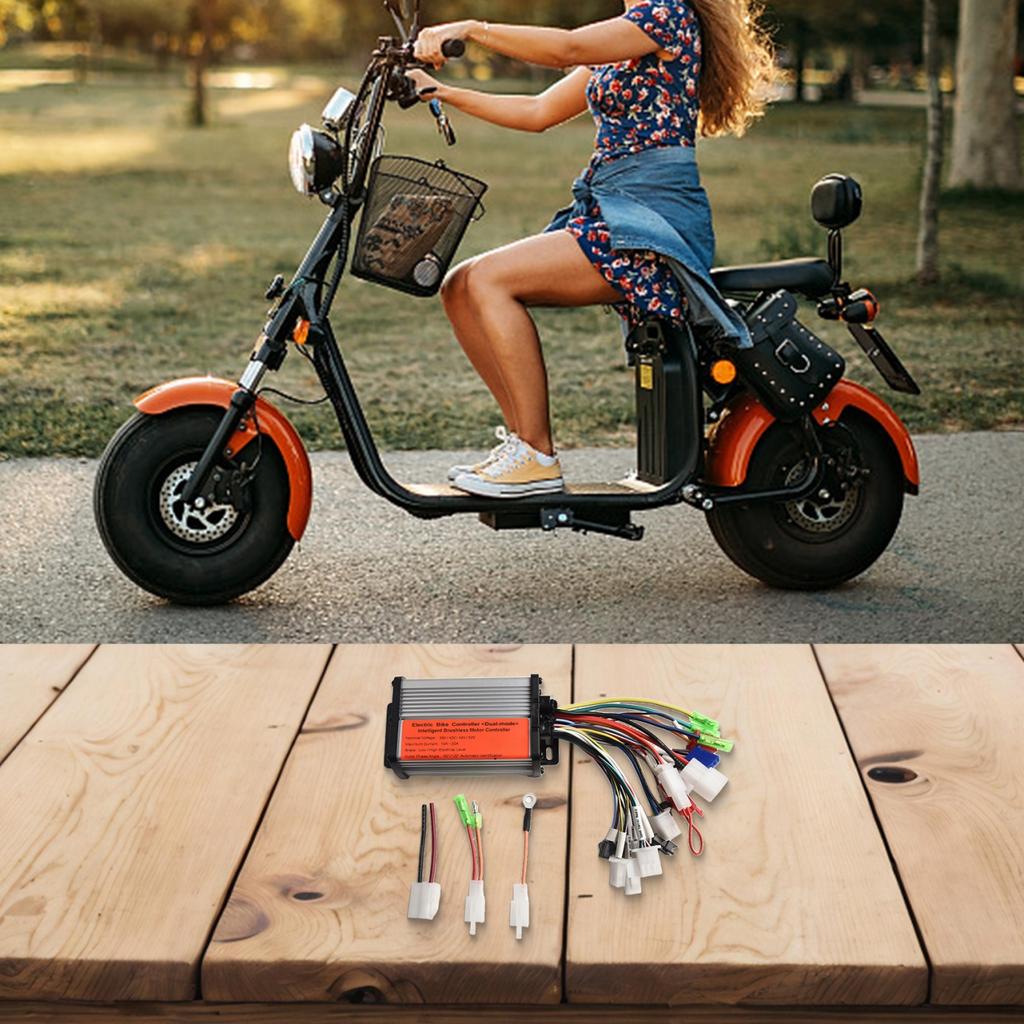 DC-36V 48V 500W Bezkartáčový regulátor pro elektrokolo pro motor skútru JL