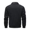 Men's Cashmere Jacket with Added Velvet, Corduroy Thick Plus Size Cotton Coat, Cotton Jacket