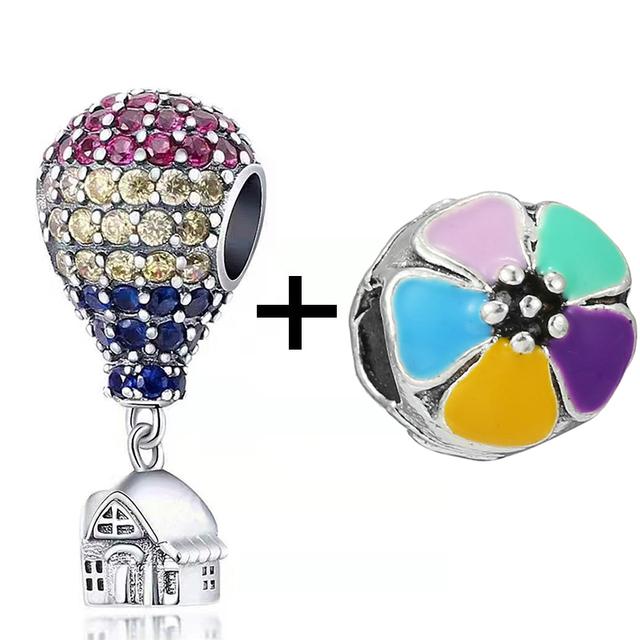 

2 шт./лот, красочный букет, подвеска в форме рыбы, подвеска из бисера, подходит для оригинальных браслетов «сделай сам», ожерелья для женщин и мужчин, ювелирные аксессуары, подарок