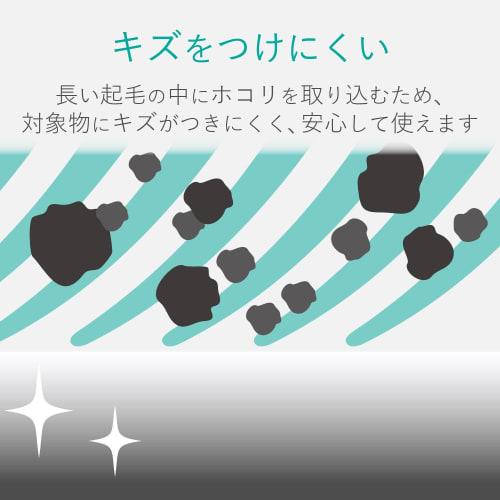 ELECOM Cleaner Super Strong Cloth Gray AVD-TVCC01